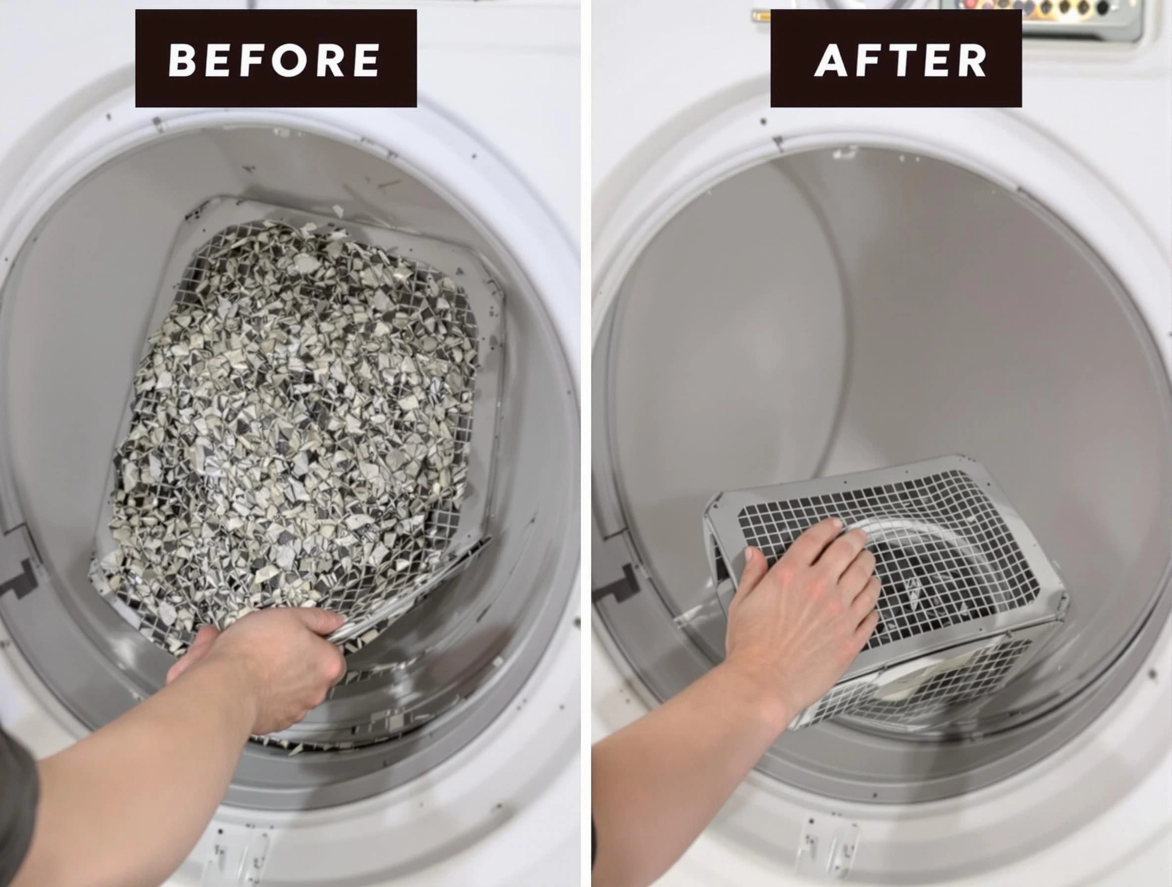 Professional lint trap cleaning by Guadalupe Dryer Vent Cleaning in Guadalupe