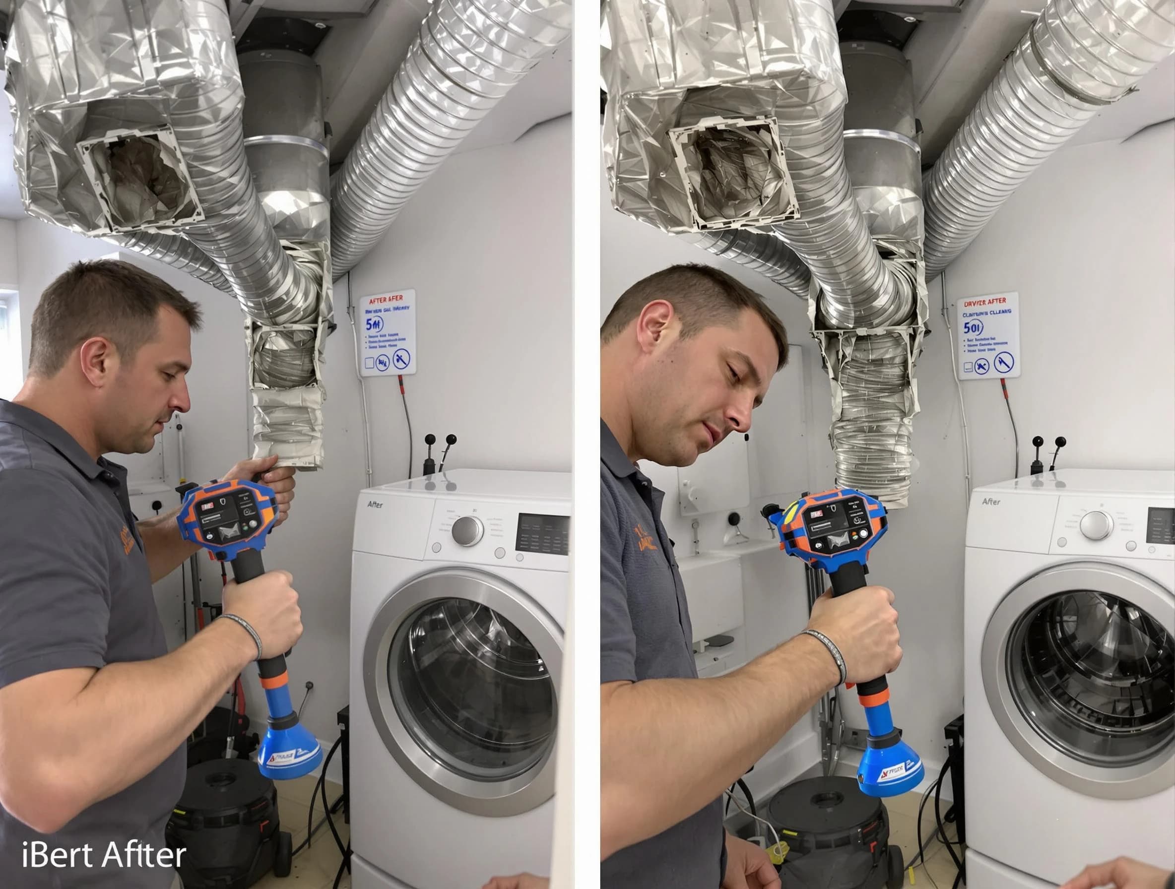Professional clogged vent cleaning by Guadalupe Dryer Vent Cleaning in Guadalupe