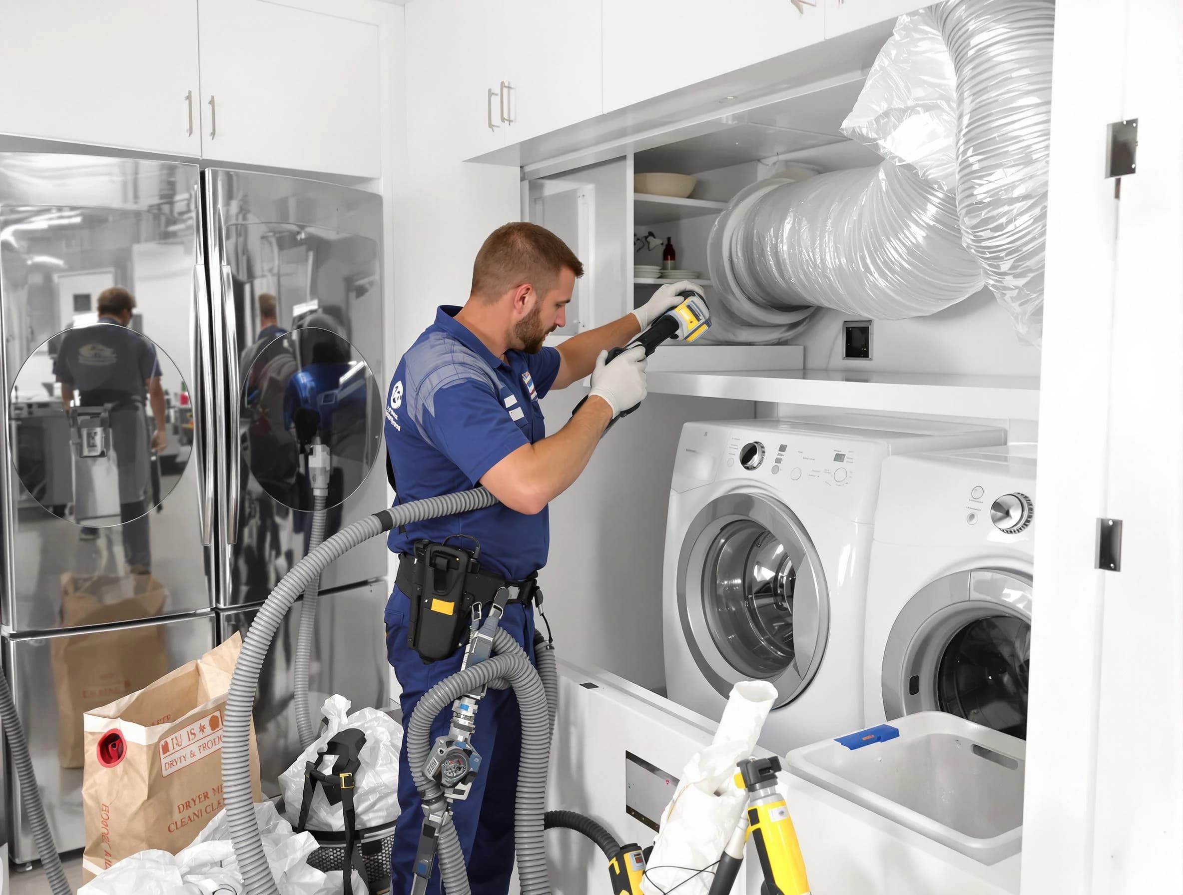 Professional duct cleaning by Guadalupe Dryer Vent Cleaning in Guadalupe