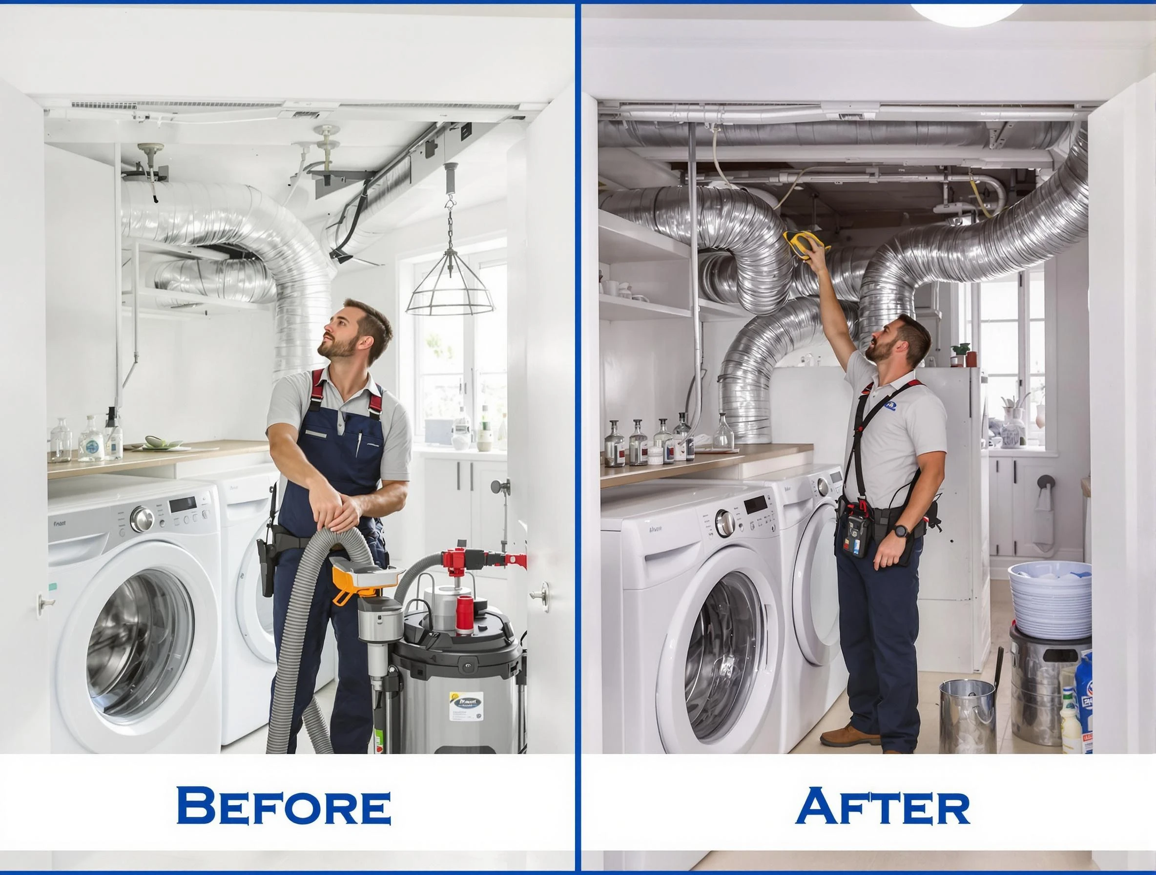 Expert gas dryer vent cleaning by Guadalupe Dryer Vent Cleaning in Guadalupe