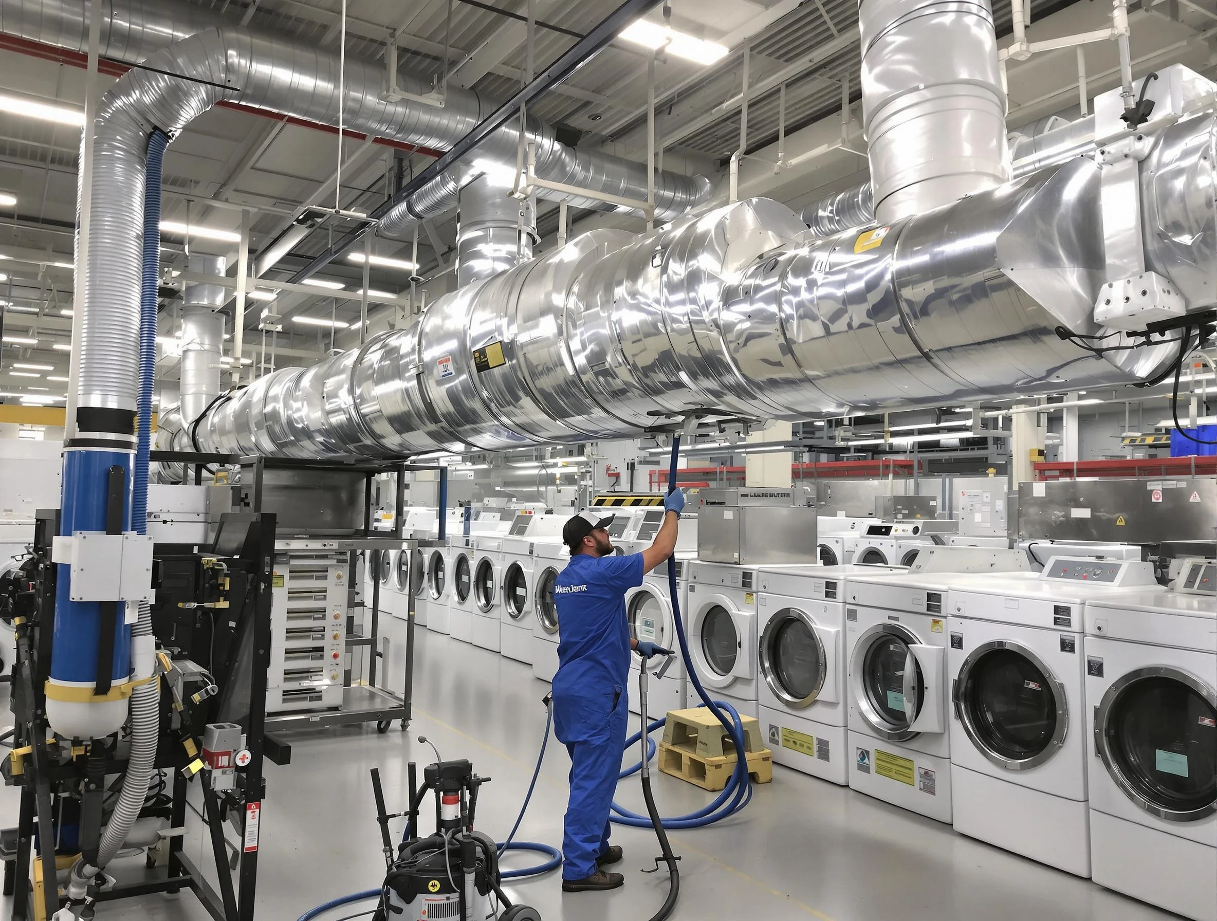 Guadalupe Dryer Vent Cleaning team performing heavy-duty industrial dryer vent cleaning in Guadalupe