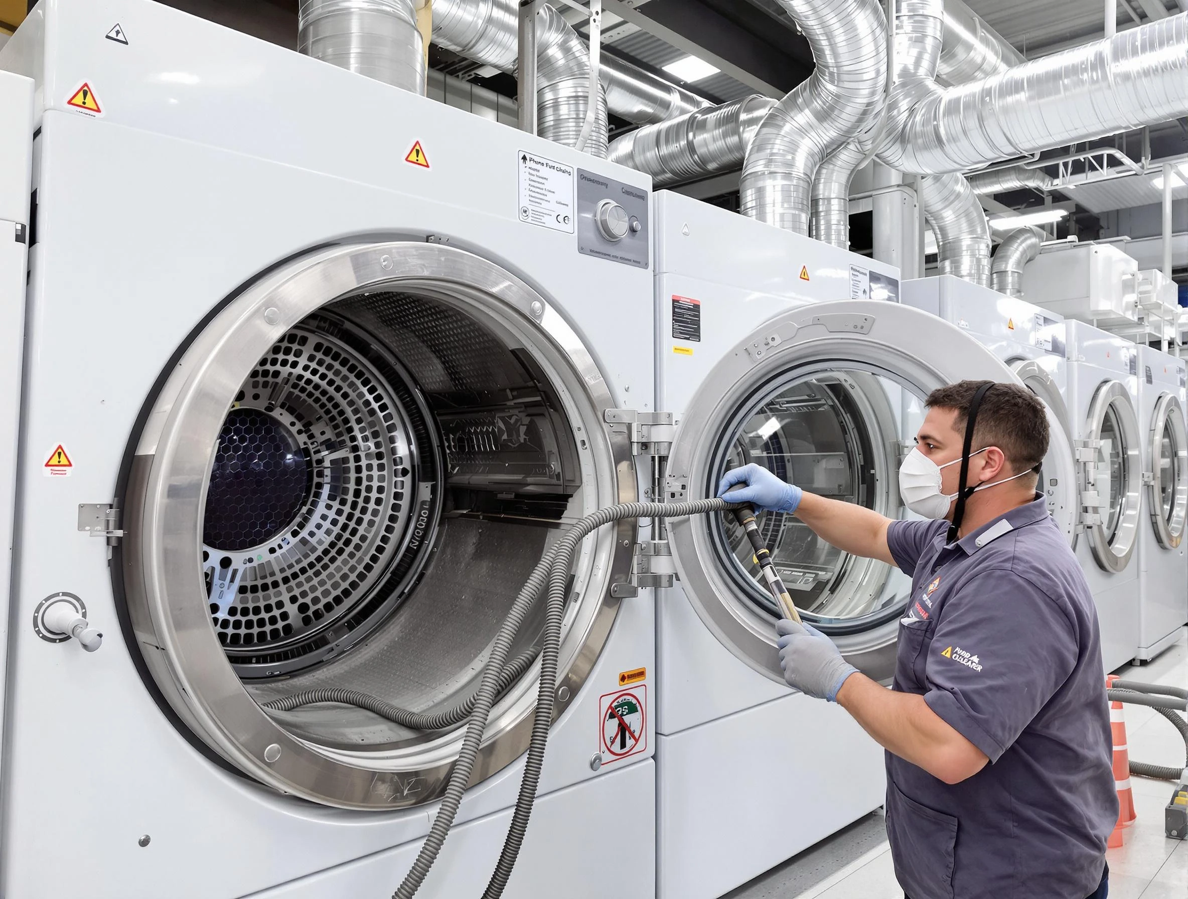 Industrial-grade dryer vent cleaning by Guadalupe Dryer Vent Cleaning in Guadalupe